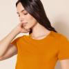image:imageAmazon Essentials Womens RegularFit ShortSleeve TShirt Crewneck and VNeck Options MultipacksCoral OrangeGolden Yellow