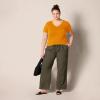 image:imageAmazon Essentials Womens RegularFit ShortSleeve TShirt Crewneck and VNeck Options MultipacksCoral OrangeGolden Yellow