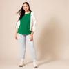 image:imageAmazon Essentials Womens RegularFit ShortSleeve TShirt Crewneck and VNeck Options MultipacksGreenLight Pink