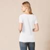 image:imageAmazon Essentials Womens RegularFit ShortSleeve TShirt Crewneck and VNeck Options MultipacksLight Grey HeatherWhite