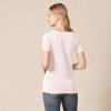 image:imageAmazon Essentials Womens RegularFit ShortSleeve TShirt Crewneck and VNeck Options MultipacksLight PinkLight Grey Heather