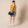 image:imageAmazon Essentials Womens RegularFit ShortSleeve TShirt Crewneck and VNeck Options MultipacksLight YellowGolden Yellow