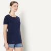 image:imageAmazon Essentials Womens RegularFit ShortSleeve TShirt Crewneck and VNeck Options MultipacksNavyTeal Green