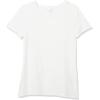 image:imageAmazon Essentials Womens RegularFit ShortSleeve TShirt Crewneck and VNeck Options MultipacksNavyWhite