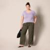 image:imageAmazon Essentials Womens RegularFit ShortSleeve TShirt Crewneck and VNeck Options MultipacksPastel LilacWhite