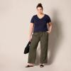 image:imageAmazon Essentials Womens RegularFit ShortSleeve TShirt Crewneck and VNeck Options MultipacksPinkNavy