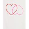image:imageAmazon Essentials Womens RegularFit ShortSleeve TShirt Crewneck and VNeck Options MultipacksPinkWhite Hearts
