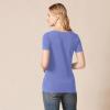 image:imageAmazon Essentials Womens RegularFit ShortSleeve TShirt Crewneck and VNeck Options MultipacksPurple BlueWhite