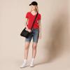 image:imageAmazon Essentials Womens RegularFit ShortSleeve TShirt Crewneck and VNeck Options MultipacksRedWhite