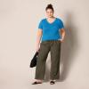 image:imageAmazon Essentials Womens RegularFit ShortSleeve TShirt Crewneck and VNeck Options MultipacksTerracottaBlue