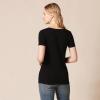 image:imageAmazon Essentials Womens RegularFit ShortSleeve TShirt Crewneck and VNeck Options MultipacksWhiteCharcoal HeatherNavy
