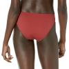 image:imageAmazon Essentials Womens Ruched Full Coverage Bikini BottomBrick Red