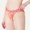 image:imageAmazon Essentials Womens Ruched Full Coverage Bikini BottomBright Red Multi Folk Floral