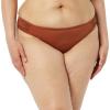 image:imageAmazon Essentials Womens Ruched Full Coverage Bikini BottomBrown