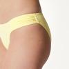 image:imageAmazon Essentials Womens Ruched Full Coverage Bikini BottomLight Yellow