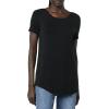 image:imageAmazon Essentials Womens ShortSleeve Scoopneck Tunic Tops Pack of 2Black