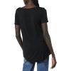 image:imageAmazon Essentials Womens ShortSleeve Scoopneck Tunic Tops Pack of 2Black