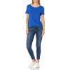 image:imageAmazon Essentials Womens ShortSleeve Scoopneck Tunic Tops Pack of 2Cobalt BlueBlack