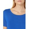 image:imageAmazon Essentials Womens ShortSleeve Scoopneck Tunic Tops Pack of 2Cobalt BlueBlack