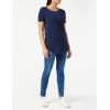 image:imageAmazon Essentials Womens ShortSleeve Scoopneck Tunic Tops Pack of 2Navy