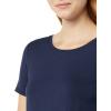 image:imageAmazon Essentials Womens ShortSleeve Scoopneck Tunic Tops Pack of 2NavyLime Green
