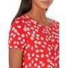 image:imageAmazon Essentials Womens ShortSleeve Scoopneck Tunic Tops Pack of 2NavyRed Flowers