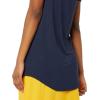 image:imageAmazon Essentials Womens ShortSleeve Scoopneck Tunic Tops Pack of 2NavySage Green
