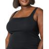 image:imageAmazon Essentials Womens Slim Fit Square Neck Tank TopBlack  Lavender