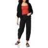 image:imageAmazon Essentials Womens Slim Fit Square Neck Tank TopBrick RedLight Caramel