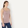 image:imageAmazon Essentials Womens Slim Fit Square Neck Tank TopLight Beige  Dark Taupe