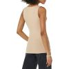 image:imageAmazon Essentials Womens Slim Fit Square Neck Tank TopMedium Beige