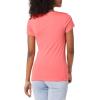 image:imageAmazon Essentials Womens SlimFit CapSleeve Scoop Neck TShirtWhiteDark Pink