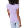 image:imageAmazon Essentials Womens SlimFit CapSleeve Scoop Neck TShirtWhiteLavender