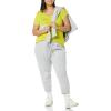 image:imageAmazon Essentials Womens SlimFit CapSleeve Scoop Neck TShirtWhiteLime Green