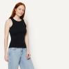 image:imageAmazon Essentials Womens SlimFit High Neck Ribbed TankBlack