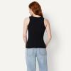 image:imageAmazon Essentials Womens SlimFit High Neck Ribbed TankBlack