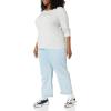 image:imageAmazon Essentials Womens SlimFit Long Sleeve Rib Knit Crew Neck Top Pack of 2Grey HeatherWhite