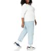 image:imageAmazon Essentials Womens SlimFit Long Sleeve Rib Knit Crew Neck Top Pack of 2White