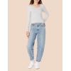 image:imageAmazon Essentials Womens SlimFit Long Sleeve VNeck Knit Rib Shirts Pack of 2WhiteGrey