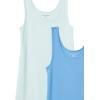 image:imageAmazon Essentials Womens SlimFit Scoop Neck Tank TopAqua BlueFrench Blue