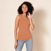 image:imageAmazon Essentials Womens SlimFit Scoop Neck Tank TopBrick RedCaramel