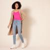 image:imageAmazon Essentials Womens SlimFit Scoop Neck Tank TopBright PinkGrey Heather