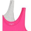 image:imageAmazon Essentials Womens SlimFit Scoop Neck Tank TopBright PinkGrey Heather