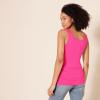 image:imageAmazon Essentials Womens SlimFit Scoop Neck Tank TopBright PinkGrey Heather
