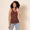 image:imageAmazon Essentials Womens SlimFit Scoop Neck Tank TopBrown