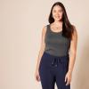 image:imageAmazon Essentials Womens SlimFit Scoop Neck Tank TopCharcoal Heather