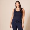 image:imageAmazon Essentials Womens SlimFit Scoop Neck Tank TopDark GreenNavy