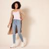 image:imageAmazon Essentials Womens SlimFit Scoop Neck Tank TopLight Grey HeatherLight Pink
