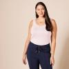 image:imageAmazon Essentials Womens SlimFit Scoop Neck Tank TopLight Grey HeatherLight Pink