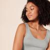 image:imageAmazon Essentials Womens SlimFit Scoop Neck Tank TopLight Grey HeatherNavy White Stripe